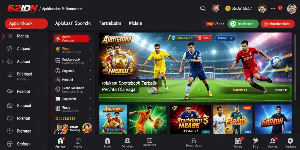 Tampilan gameplay <strong>62IDN</strong> yang menarik dan interaktif saat taruhan olahraga.