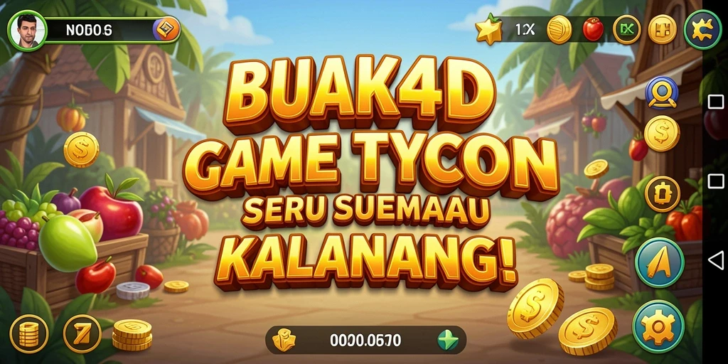 Tampilan permainan BUAH4D yang memukau dengan elemen Tycoon yang mengasyikkan.