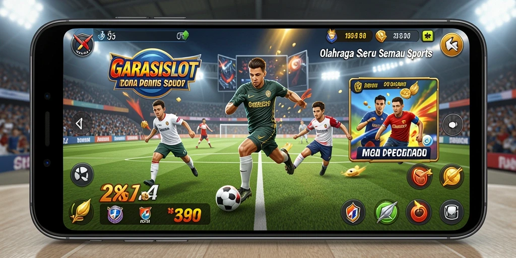 Tampilan gameplay GARASISLOT yang seru dan menarik.