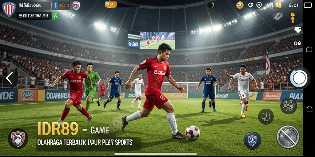 Tampilan gameplay IDR89 yang mendebarkan dan menegangkan di arena olahraga.