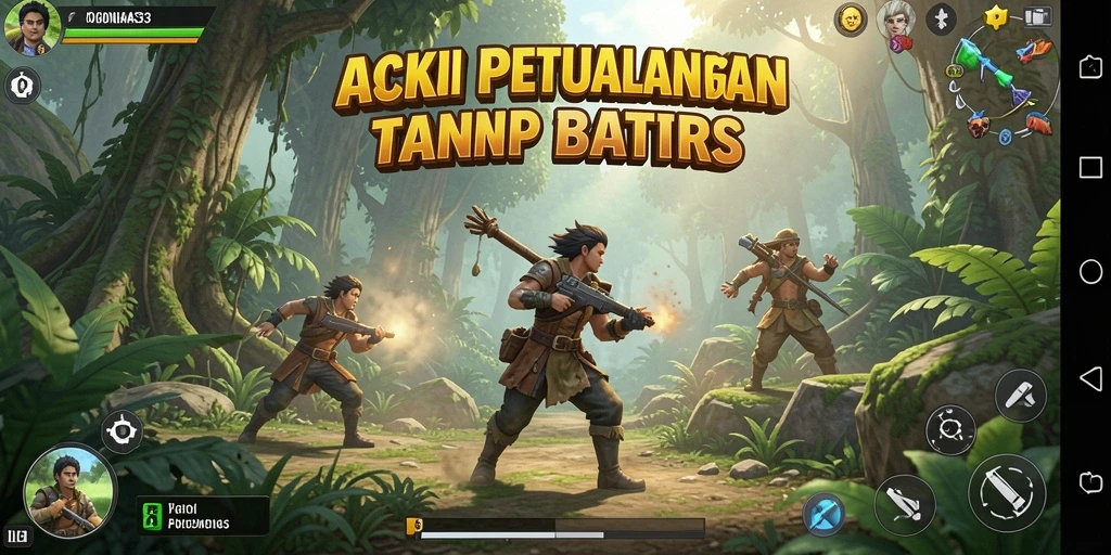 Tampilan gameplay seru dari POHONEMAS33 yang penuh aksi.