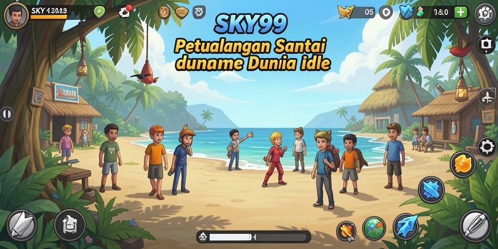 Tampilan gameplay SKY99 yang menarik dan santai.