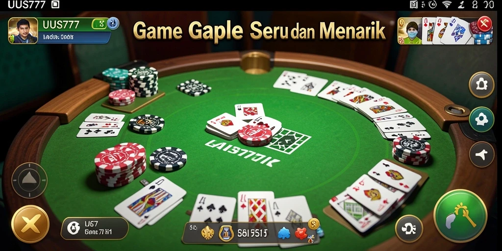Tampilan gameplay seru dan interaktif dalam UUS777.